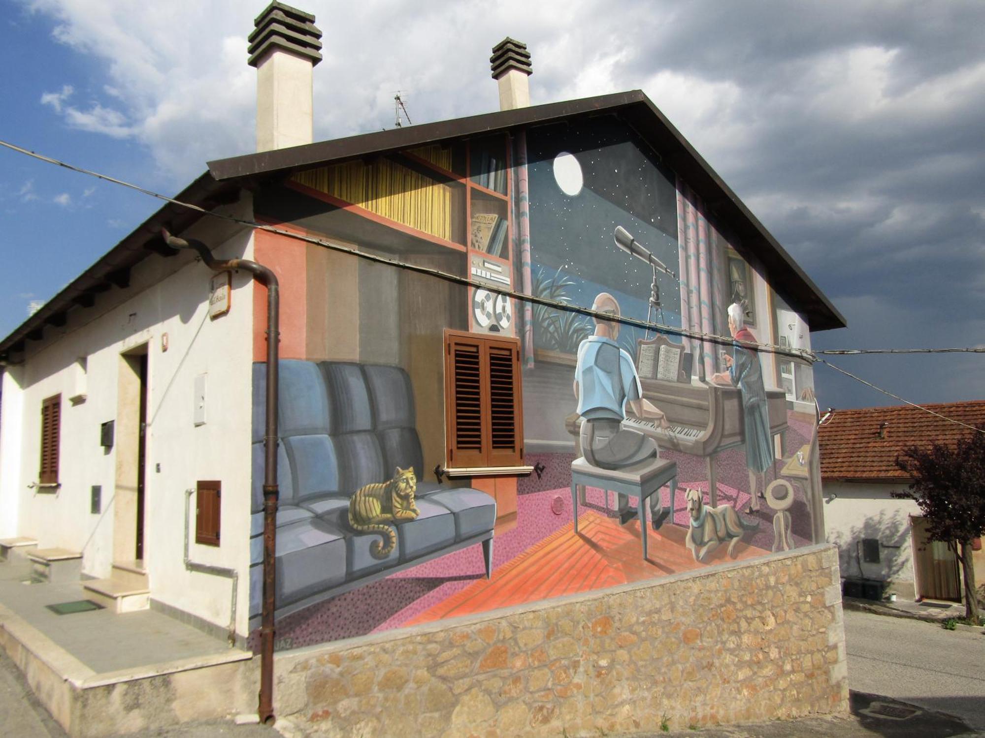 Eteld El Tiempo En La Distancia Villa Aielli ภายนอก รูปภาพ